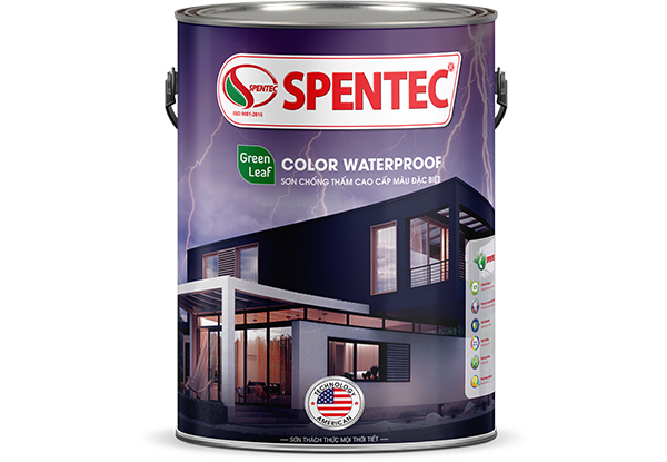 SƠN CHỐNG THẤM MÀU CAO CẤP ĐẶC BIỆT - COLOR WATERPROOF